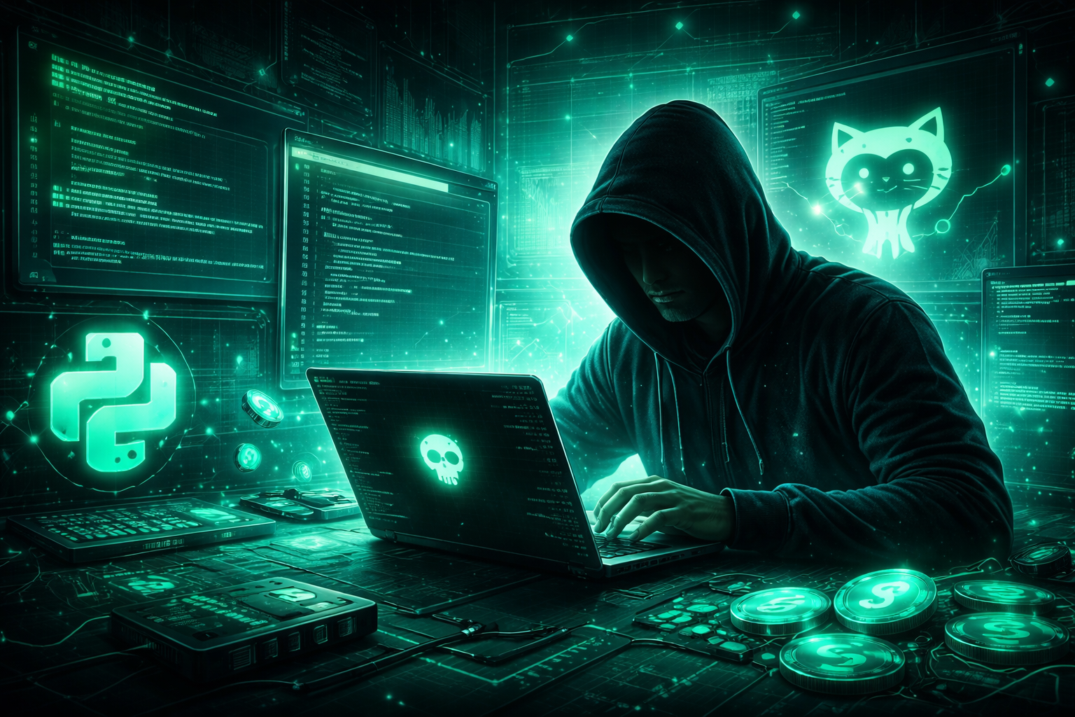 GlassWorm атакує GitHub, хакери впроваджують malware у Python ...